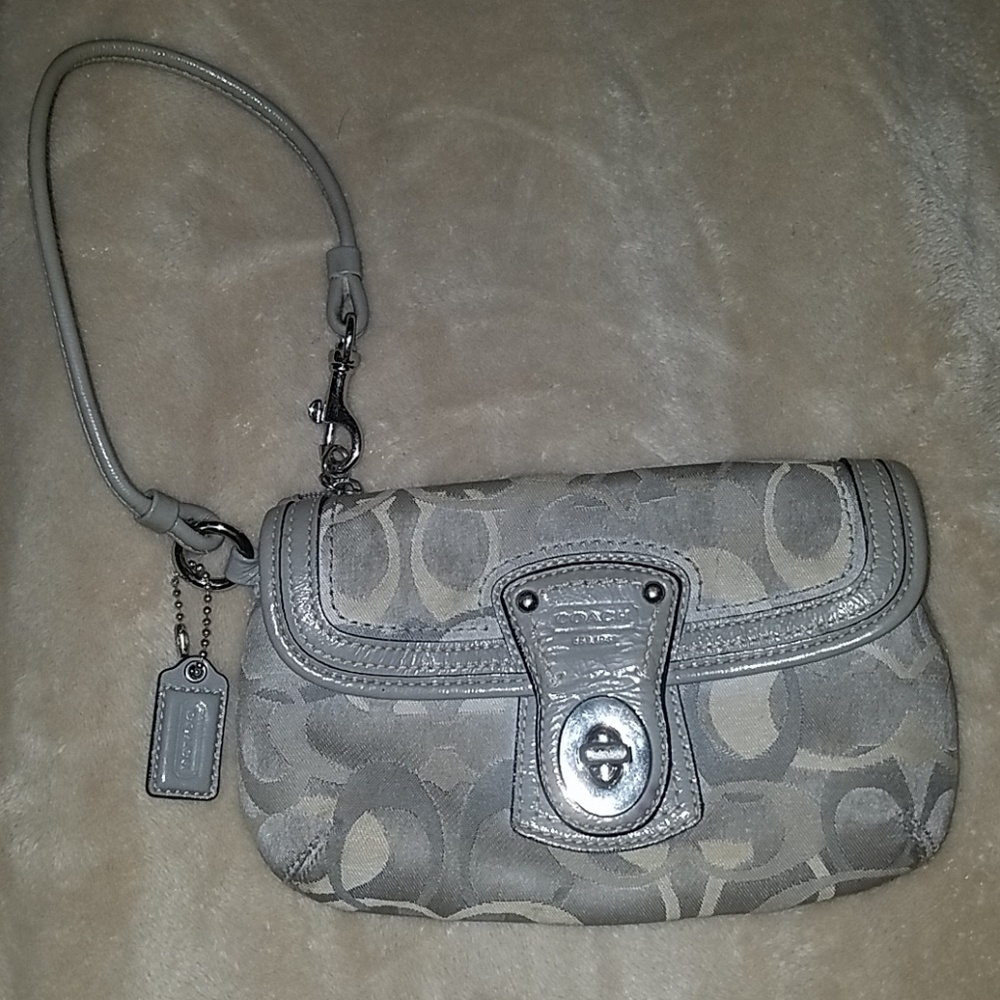 Authentic Coach Clutch